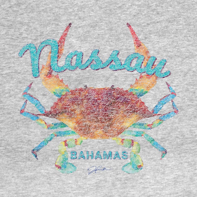 Nassau, Bahamas, Blue Crab (Distressed) by jcombs